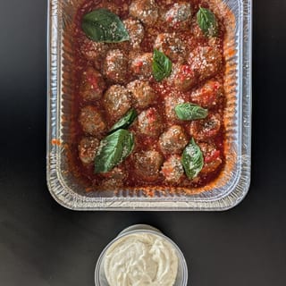 Tray of Meatballs