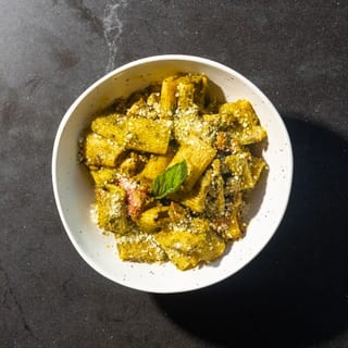 Chicken Pistachio Pesto Pasta